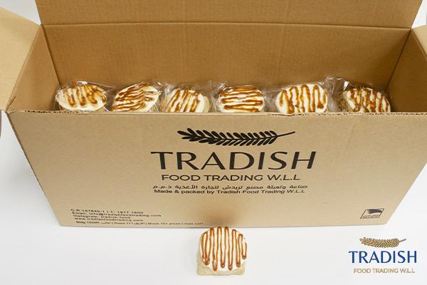 Cinnamon Rolls with Cream Cheese & Caramel 145g x 50