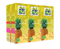 Awal Pineapple Juice 18 x 125ml