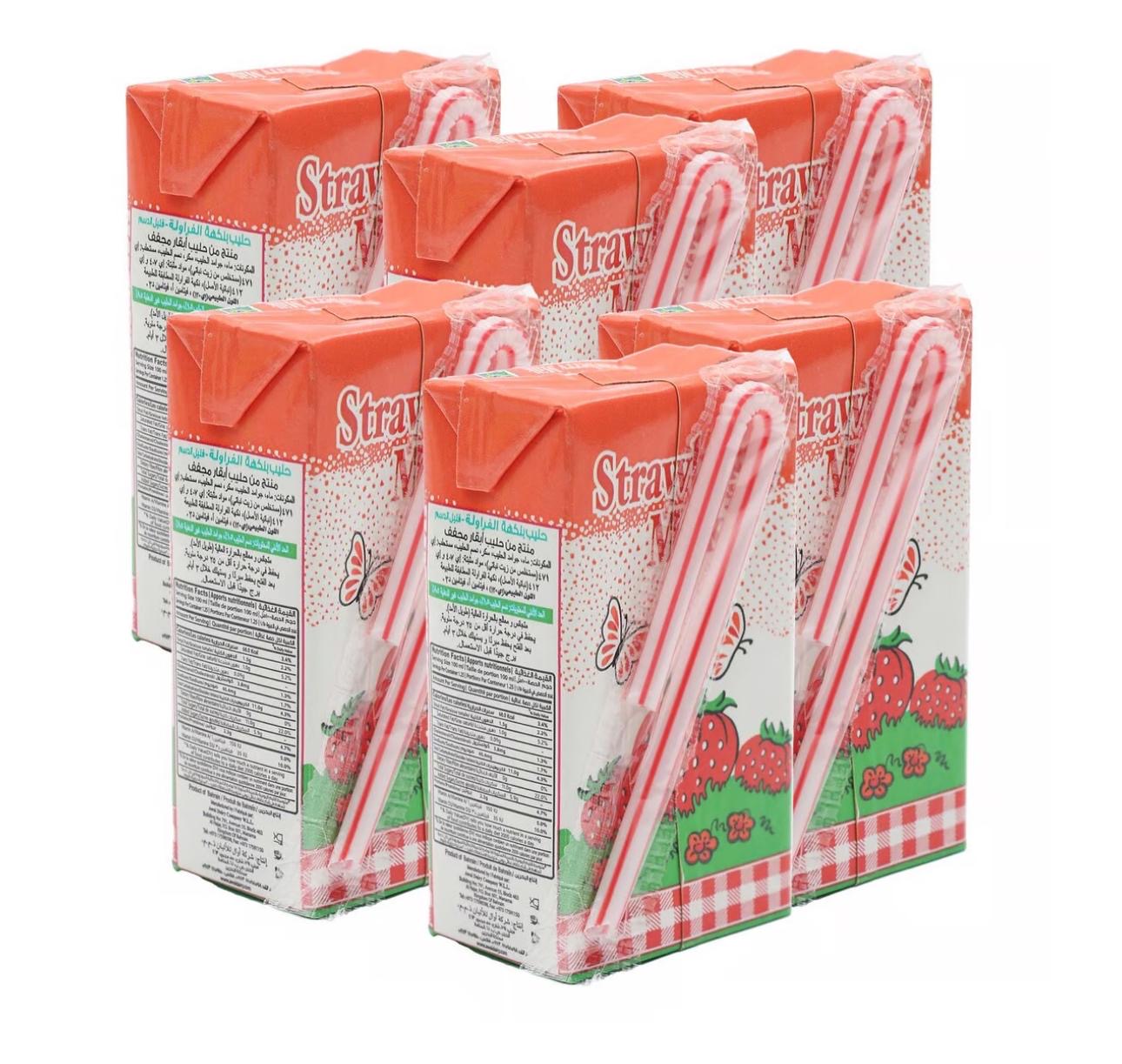 Awal Strawberry Milk 18 pieces x 125ml