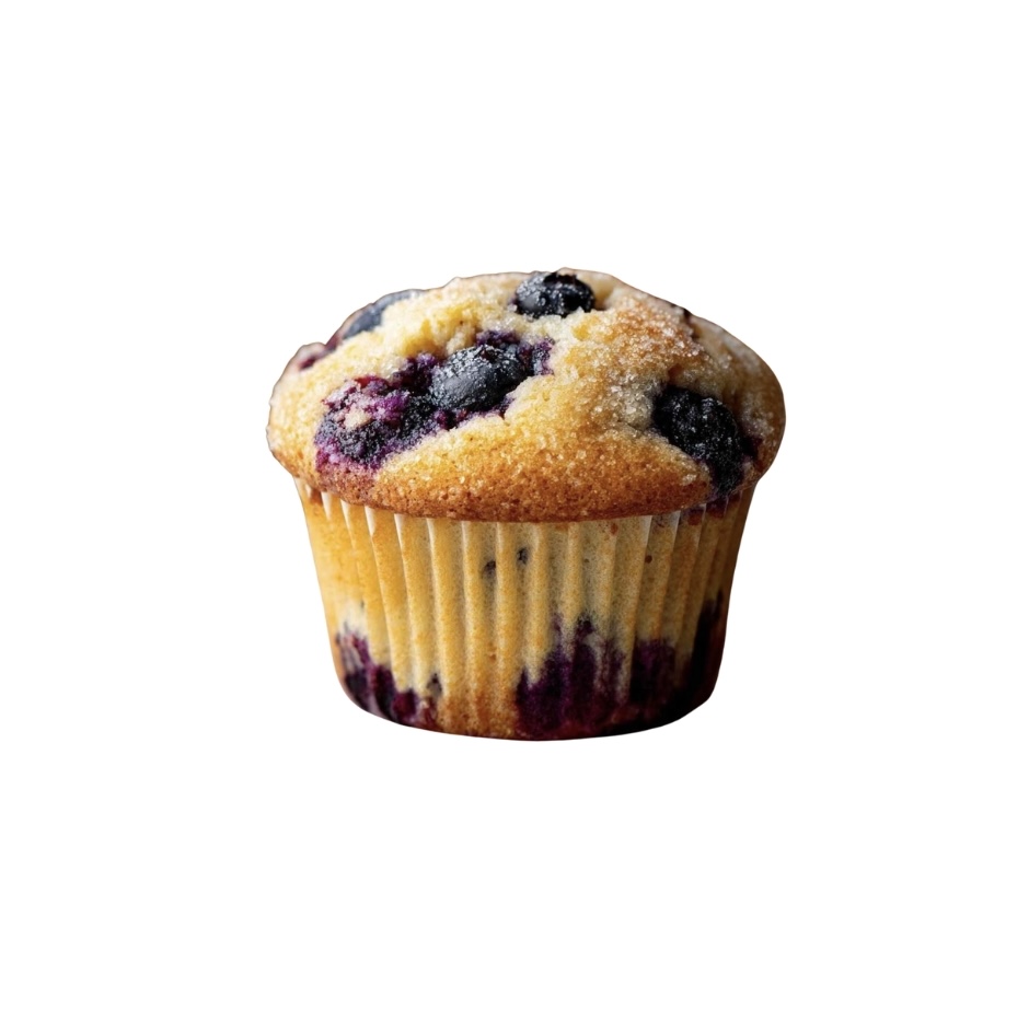 Crunchy Blueberry Muffin 100gx25pcs