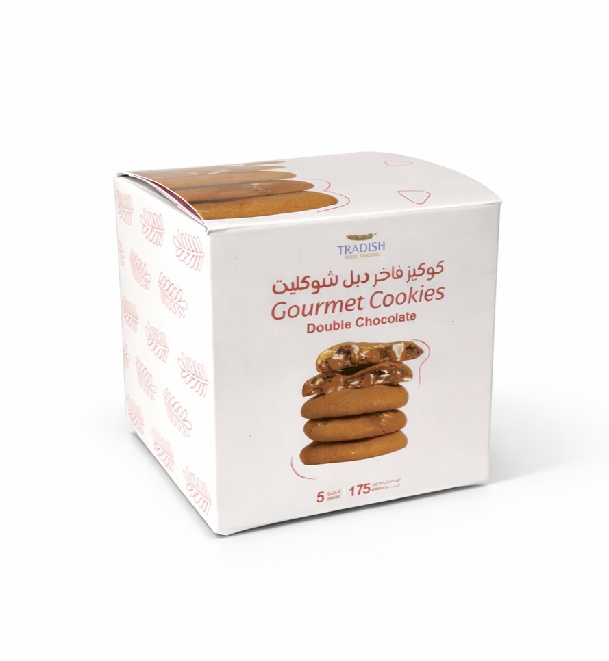 Gourmet Cookies - Double Chocolate 35g x 5pcs