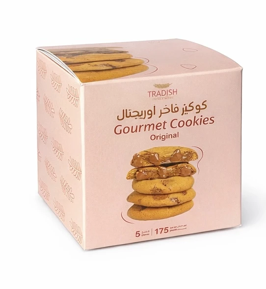 غورميت كوكيز اوريجنال ٣جرام*٥قطع